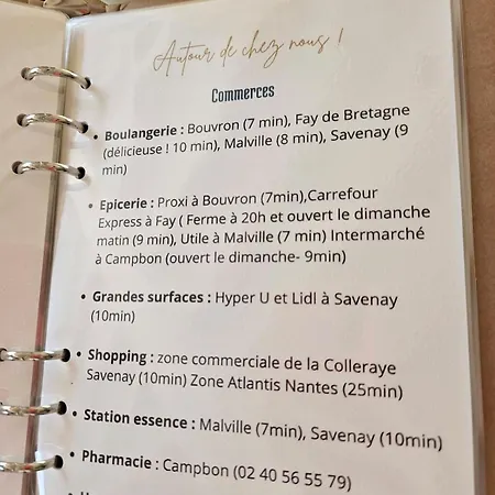 Mitoyen Au Calme 度假居 *